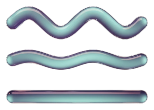 The Seawall logo: a wave that settles into a calm line